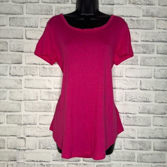 Studio 1886 Pink Basic Tee Tshirt Size Large - Picture 1 of 5